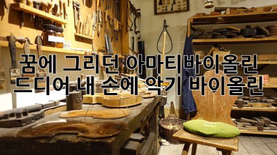 꿈에 그리던 아마티바이올린🎻 드디어 내 손에! #악기 #바이올린